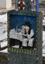 The Merry Cemetery, SÃÆpÃÂ¢nÃâºa, MaramureÃÅ¸, Romania, funny tombstones, naive paintings, funny poems